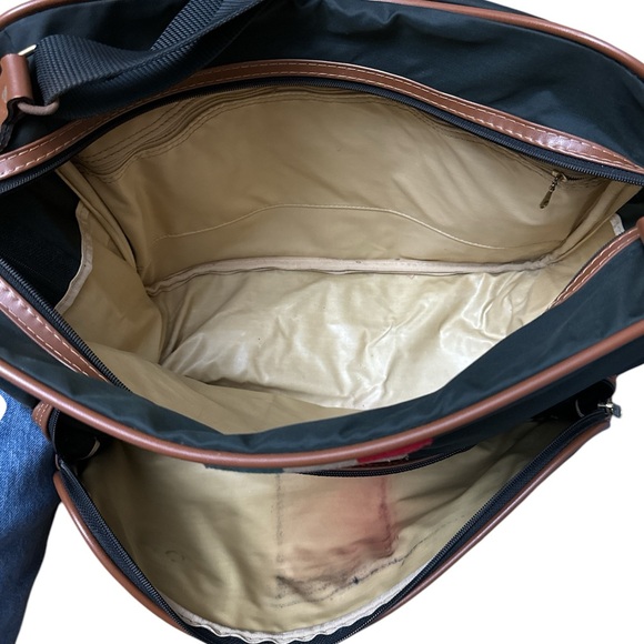 Vintage Lark Nylon Carry-All Bag Tote - Picture 8 of 8